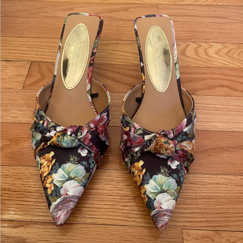 Express Floral Women's Mules